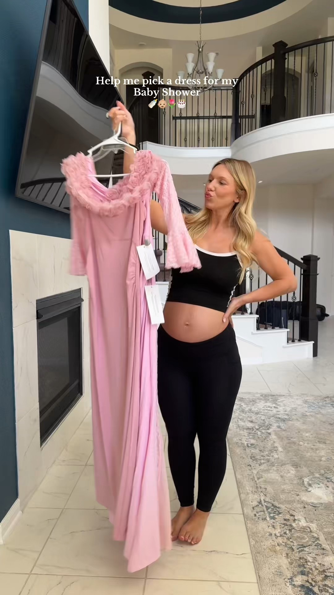 Dress 1: size 6
Dress 2: size 8 (6 was out of stock at the time)
Dress 3: medium 