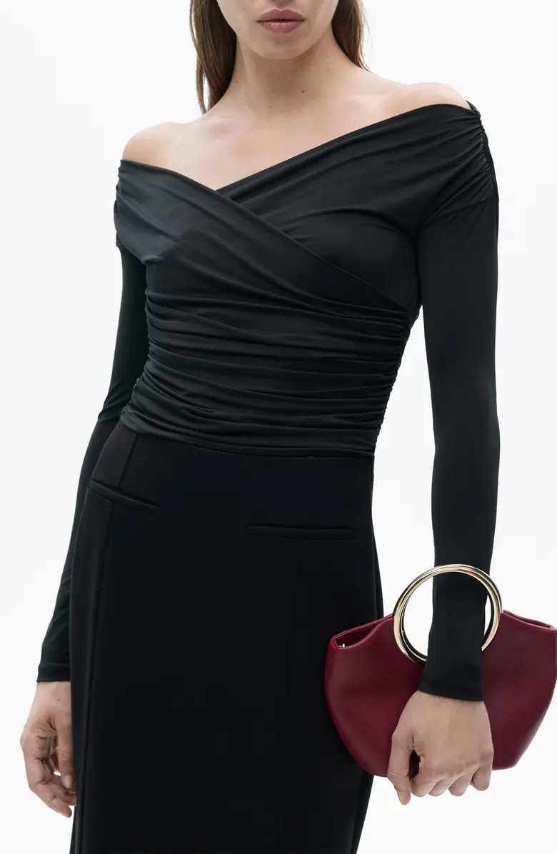 Crossover Long Sleeve Top | Nordstrom