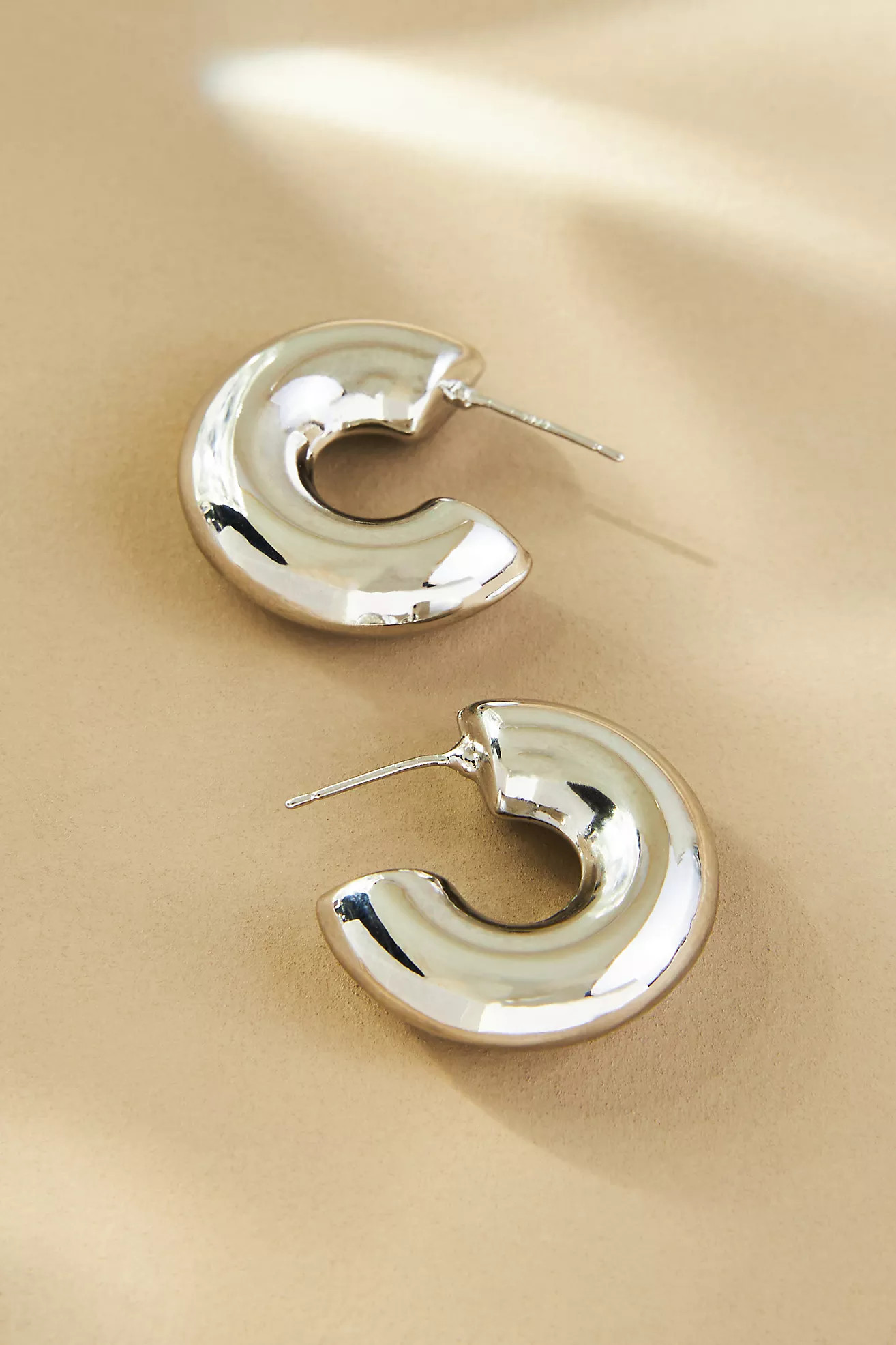 Classic Thick Small Hoop Earrings | Anthropologie (US)
