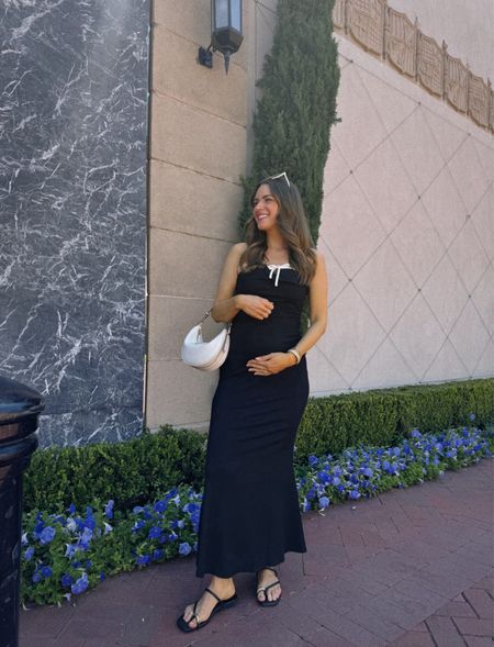 Maxi dresses are perfect for my growing bump this summer. This is stretchy and so comfy!

#LTKStyleTip #LTKBump