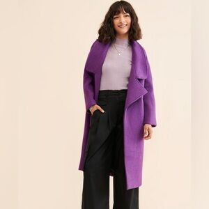 Line & Dot purple coat | Poshmark