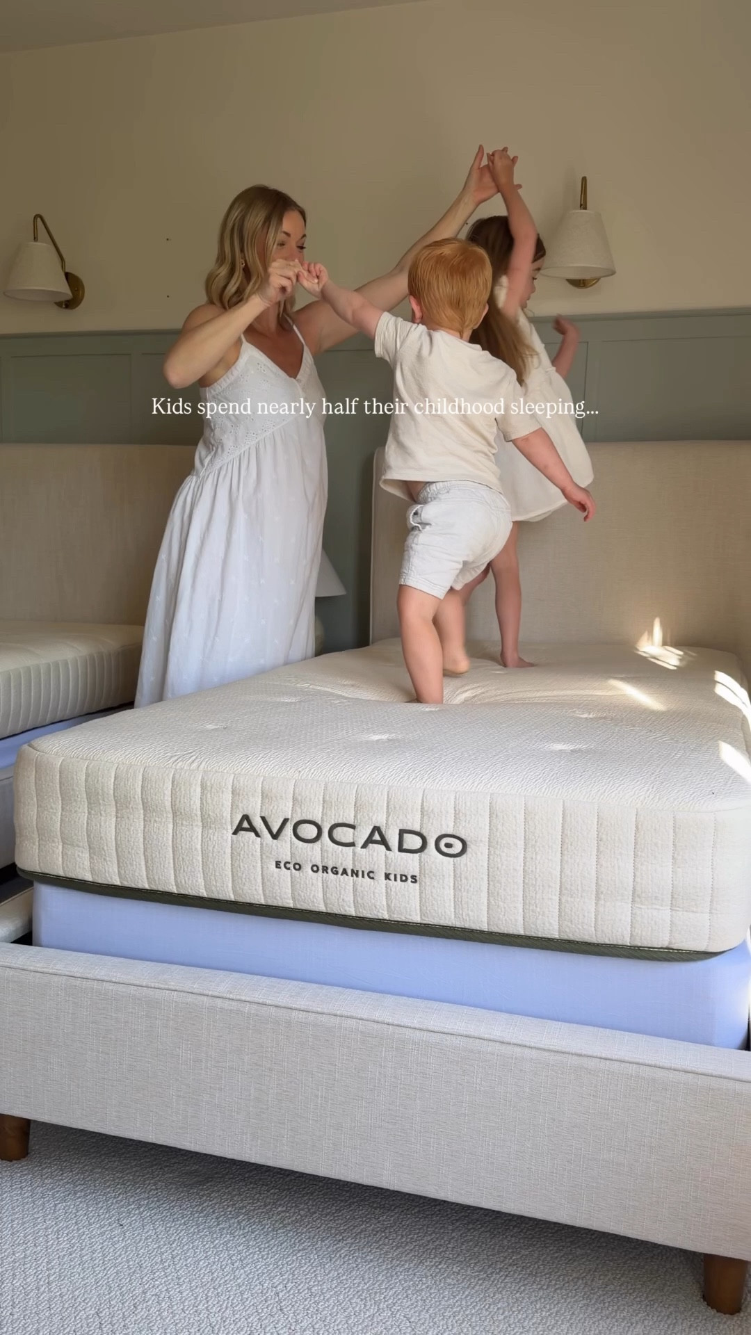 We went with Avocado twin mattresses— because they’re made with organic materials and nothing extra added that doesn’t need to be there
and I love knowing they’re supportive for growing bodies!

#LTKHome #LTKKids