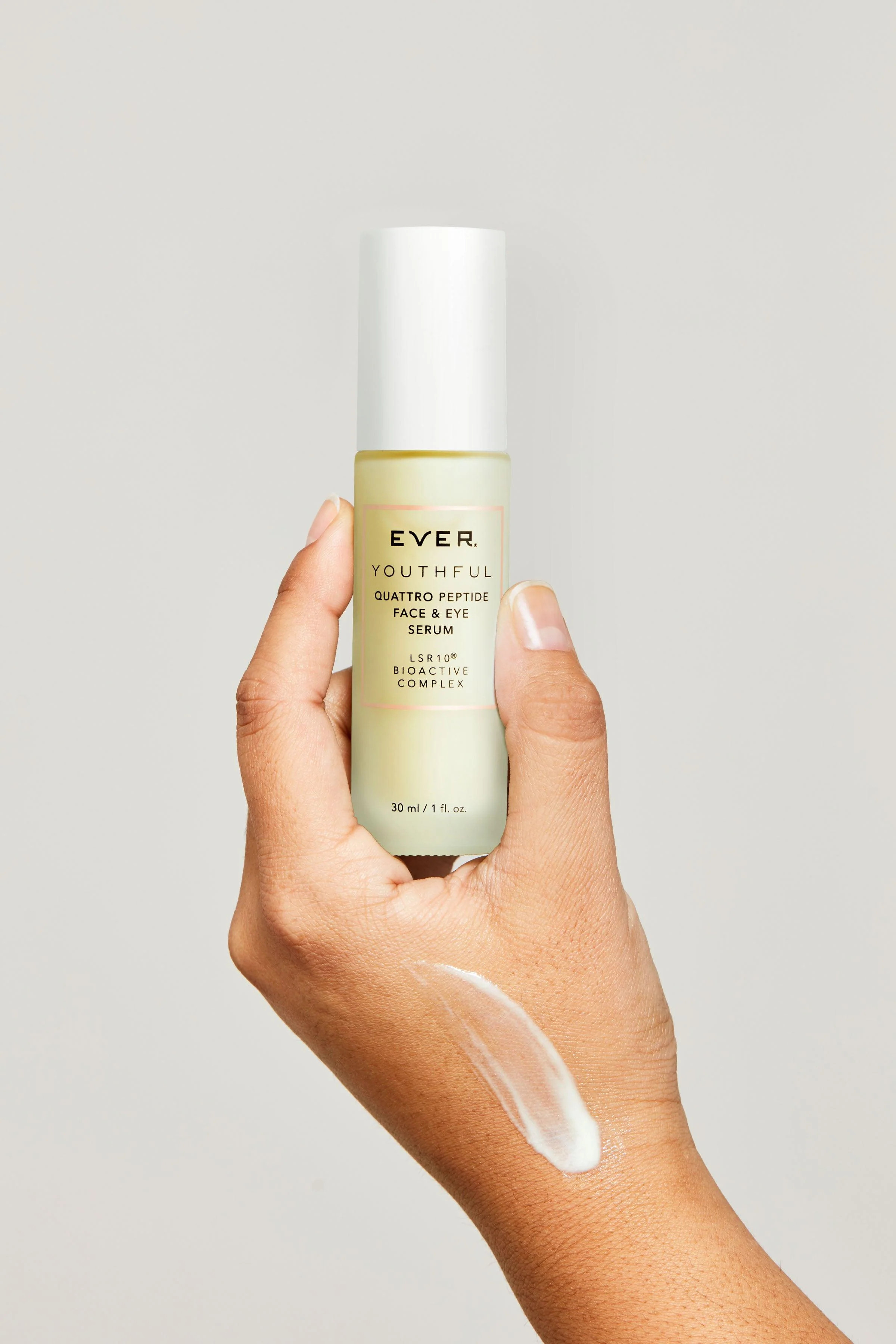 YOUTHFUL Quattro Peptide Face & Eye Serum with LSR10® | EVER Skincare