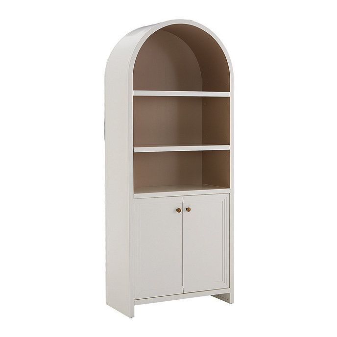Albany Arched Bookcase Cabinet with Doors | Ballard Designs, Inc.