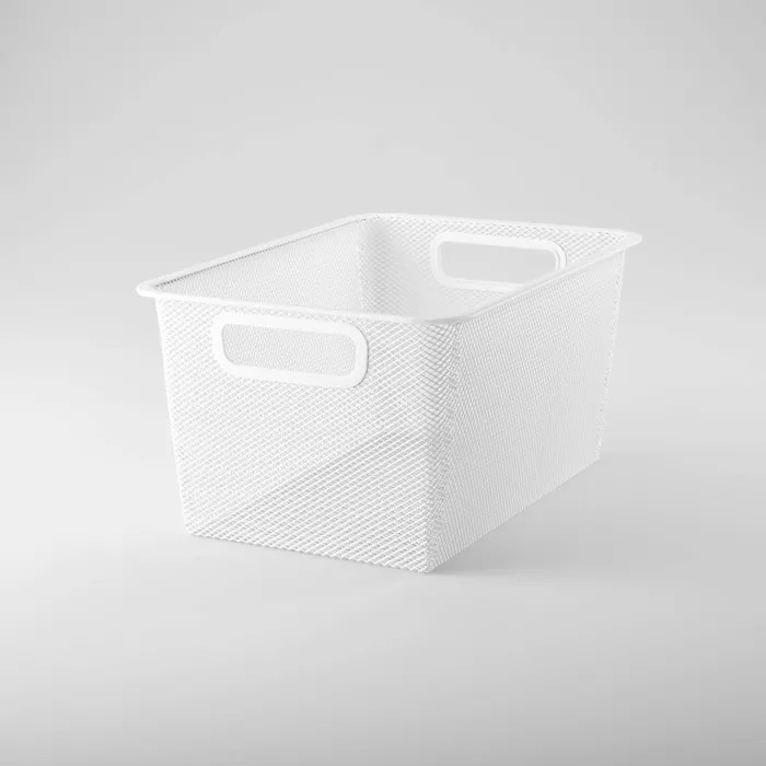 9" x 13" x 6.25" Metal Shoe Bin - Brightroom™ | Target