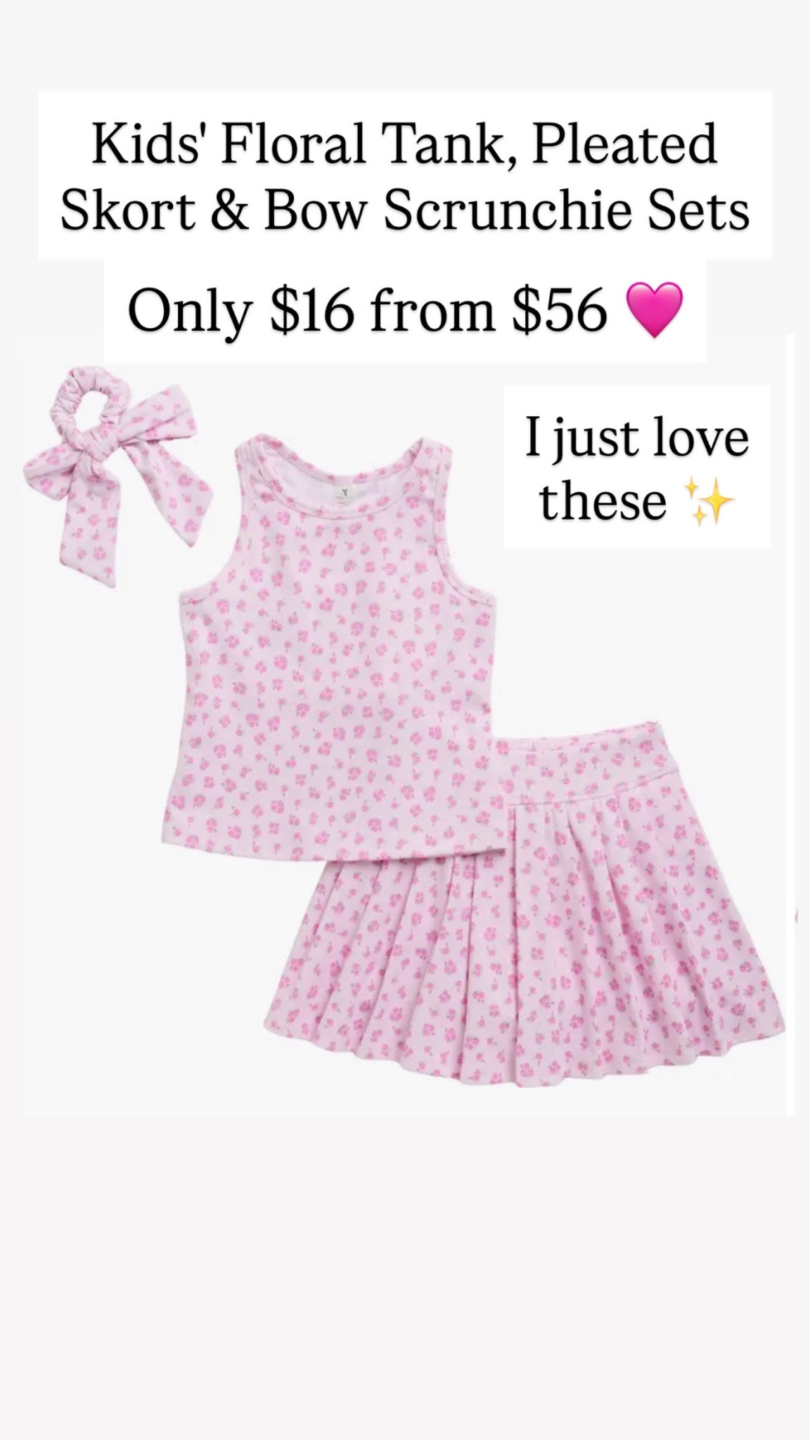 Love these sets for girls! So cute and pretty!! 

#LTKSaleAlert #LTKKids