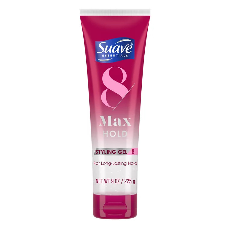 Suave Max Hold Hair Sculpting Gel, Non-Sticky, 9 oz | Walmart (US)