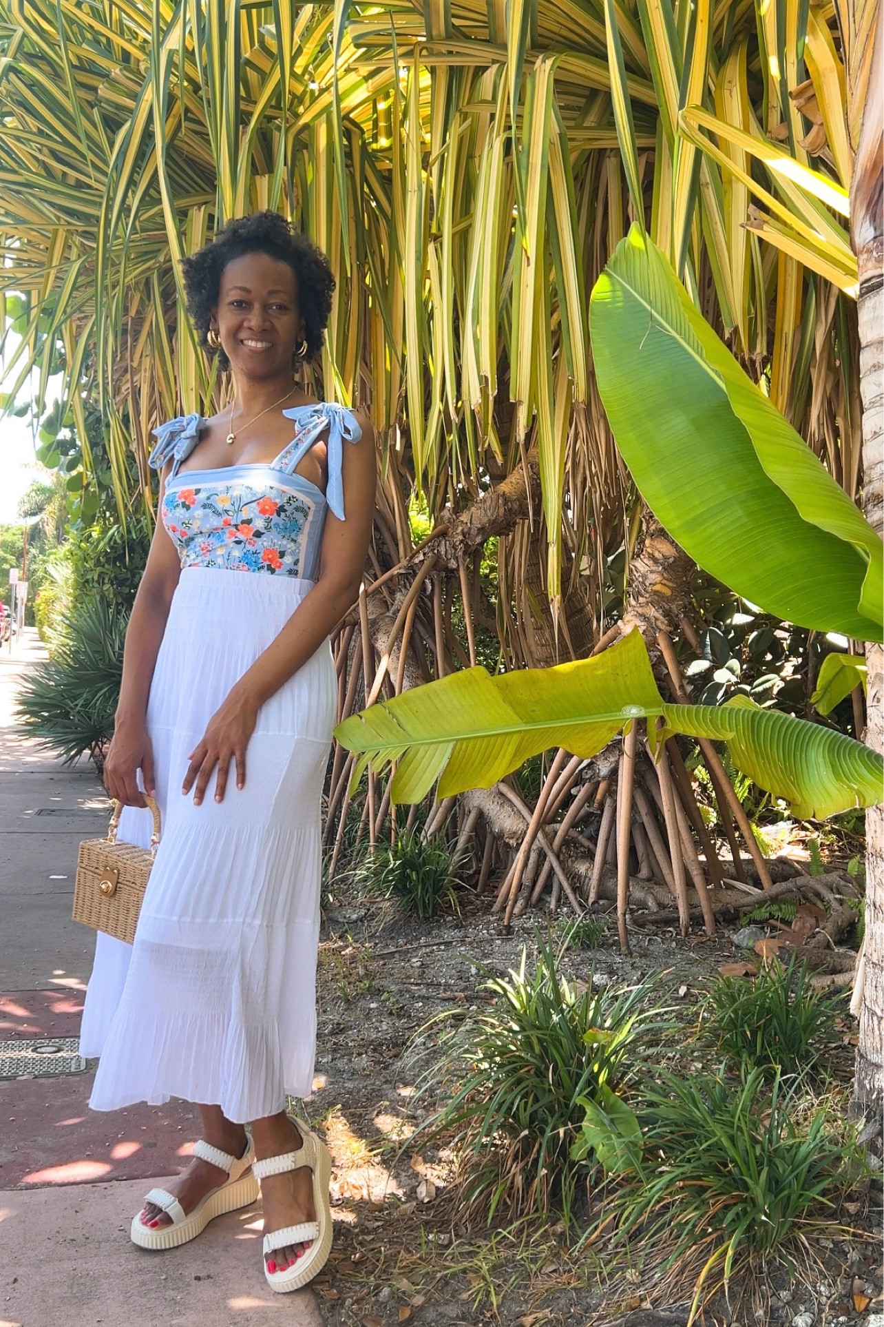 Beautiful floral bodysuit / swimsuit styled with long white maxi skirt from Amazon.  Perfect summer outfit!

Amazon finds, Debra sandals, dolce vita sandals, rattan bag, summer outfit idea 

#LTKFindsUnder50 #LTKOver40 #LTKStyleTip