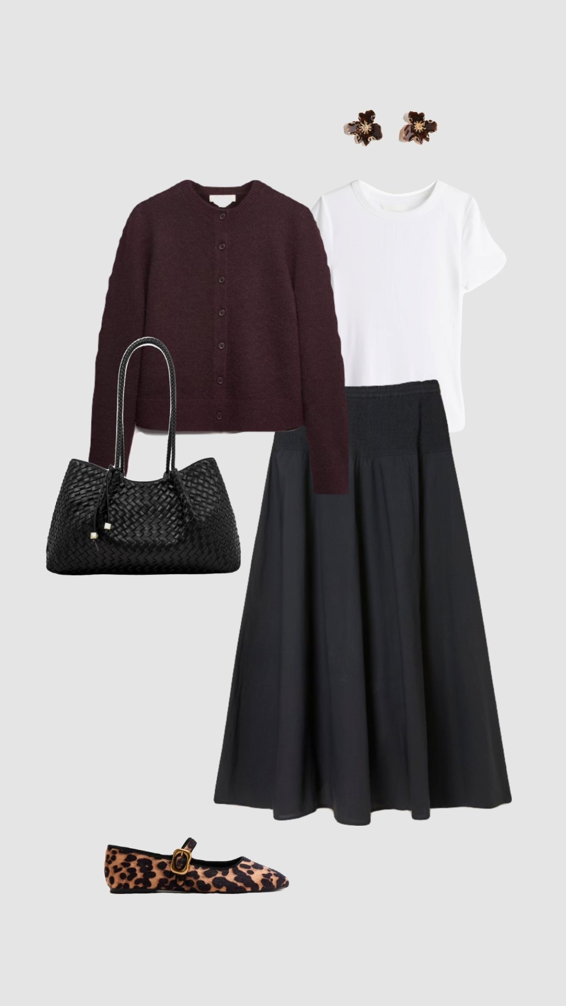 Get 15% off Katie Loxton with code ‘KLDTS1MS’


Get 15% off Charles & Keith with code COMAMBW15JESSIE (must be logged into your account for the discount to apply)

Date Night Spring Outfit ✨🖤

• plum purple knit cardigan black poplin maxi midi skirt leopard print ballet flats Mary Jane’s uk pub outfit going out brunch outfits vacation city break womens outfit white tshirt summer workwear work office outfit college outfit Easter dresses spring 2026 •



 #LTKFashionMonth

#LTKuk #LTKspring