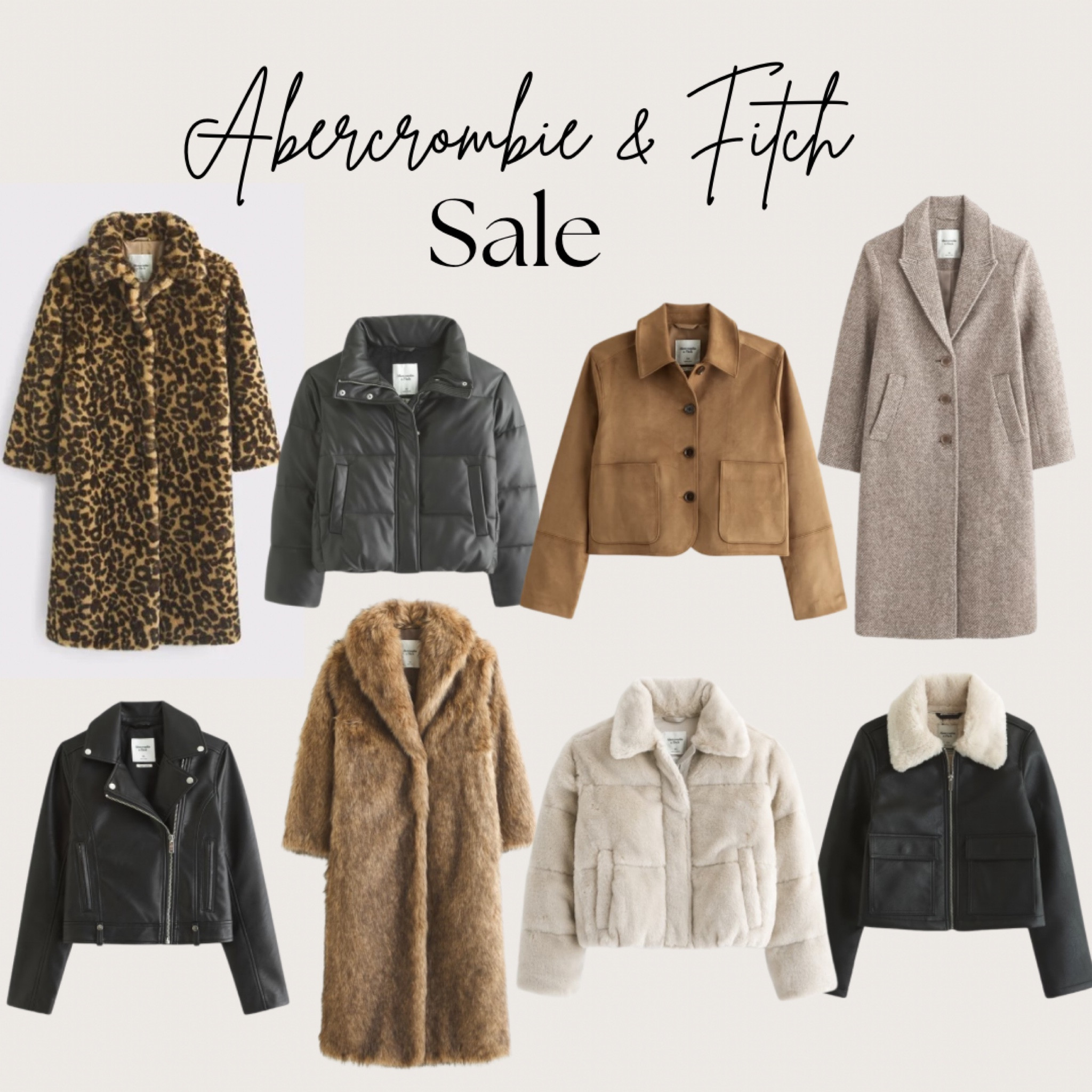 Abercrombie & Fitch Black Friday Sale! Jacket, coat, long coat, faux fur, puffer, A&F
#jacket #coat #fauxfur #puffer #Longcoat

#LTKFindsUnder100 #LTKGiftGuide #LTKSeasonal