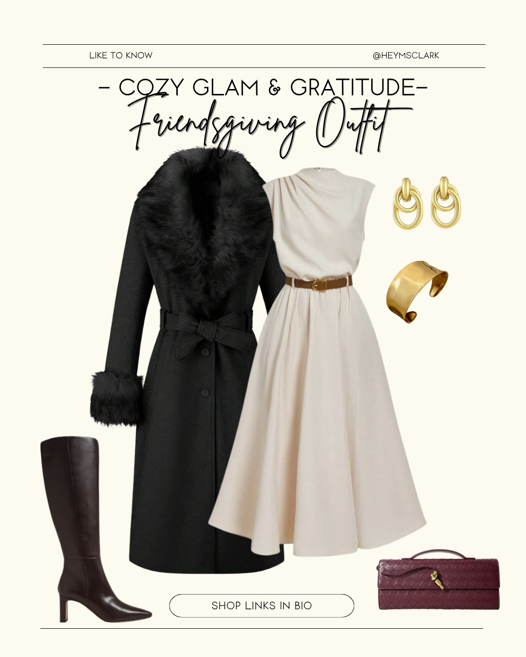 Grateful for good food, better friends, and an excuse to dress up for it. ✨

Friendsgiving calls for that perfect balance — cozy enough for seconds, chic enough for photos. Whether it’s knit textures, warm tones, or a touch of sparkle, it’s all about celebrating comfort in style.

What’s your Friendsgiving vibe this year — classic neutrals or statement shimmer?” 🍂

👗 Linked a few outfit favorites that feel just as good as they look.



#FriendsgivingStyle #HolidayOutfitInspo #CozyChic #ThankfulAndTrendy #FallFashion #AutumnStyle #StyleDiaries #ElevatedCasual #WarmTones #NeutralStyle #FestiveFashion #FriendsgivingVibes #OOTDinspo #FallLooks #EffortlessElegance 

 #LTKHoliday #LTKSeasonal #LTKStyleTip