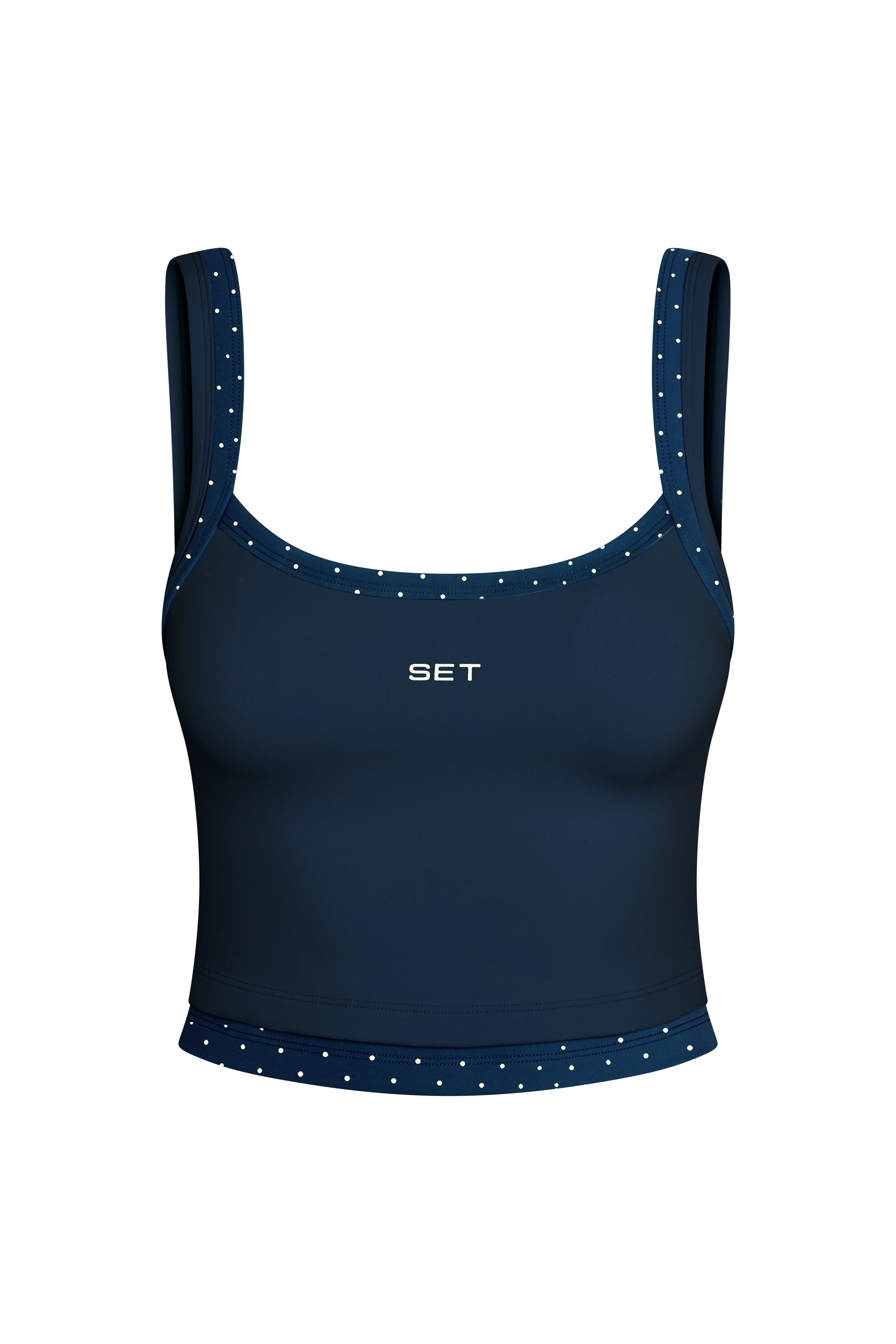 BREATHE CONTRAST DOUBLE STRAP TANK - FERRY | SET Active