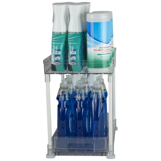 The Home Edit Under Cabinet 2-Tier Storage Tower, 10X14.5X15in | Walmart (US)