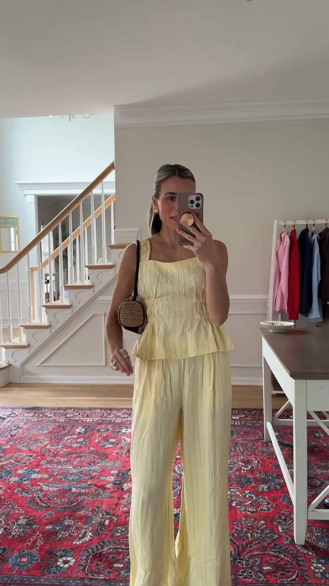 Size XS top
Size XS pants 

#LTKootd