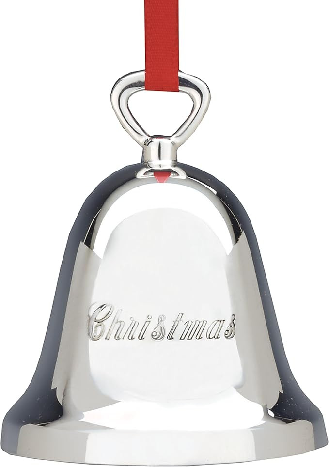Reed & Barton 329/2 Ringing In The Season Silverplate Bell Ornament | Amazon (US)