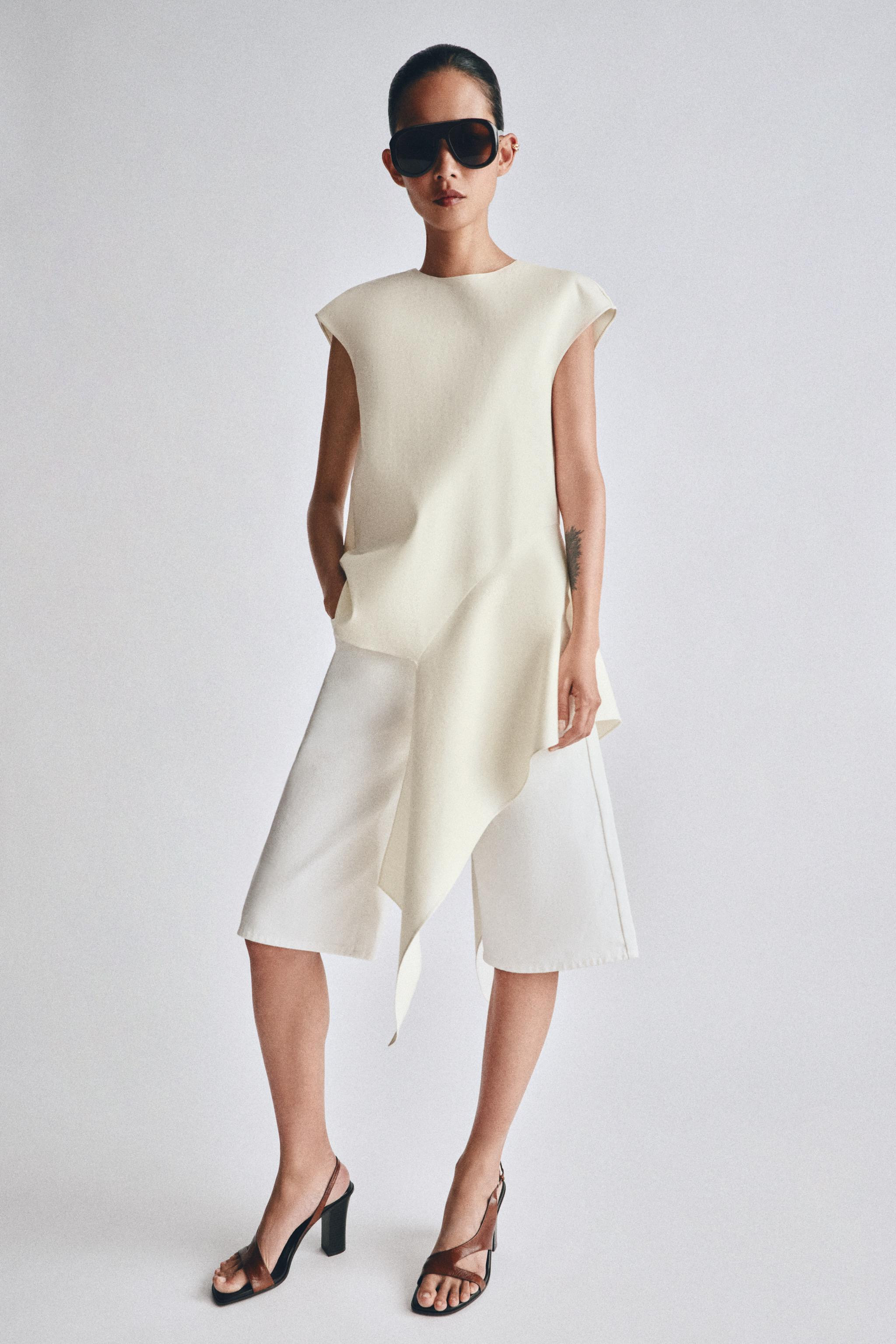 ZW COLLECTION ASYMMETRIC TOP | Zara US