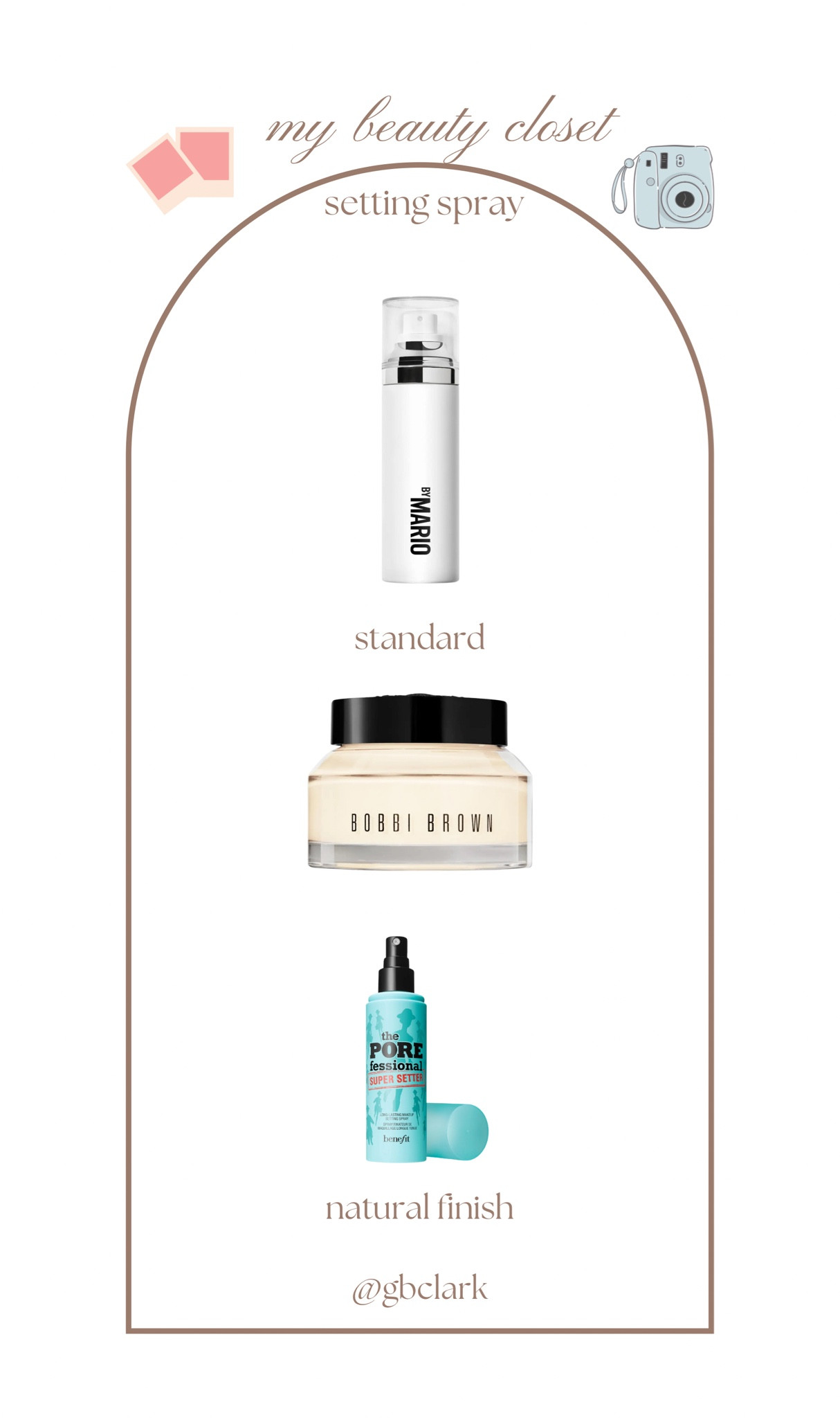 My beauty closet: setting spray 📸

#sephorasale

#LTKSaleAlert #LTKBeauty #LTKGiftGuide