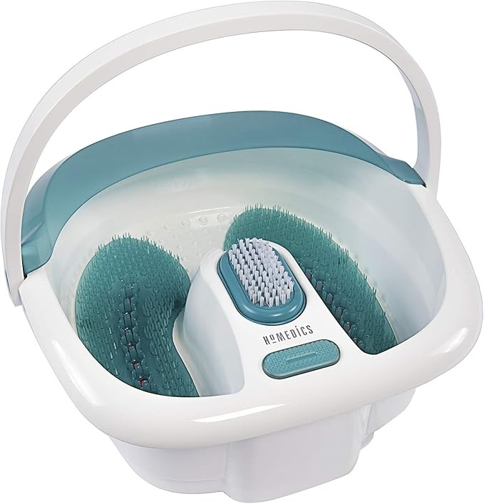 HoMedics Bubble Spa Elite Footbath, 2-in-1 removable pedicure center, Toe-touch control, Easy tot... | Amazon (US)