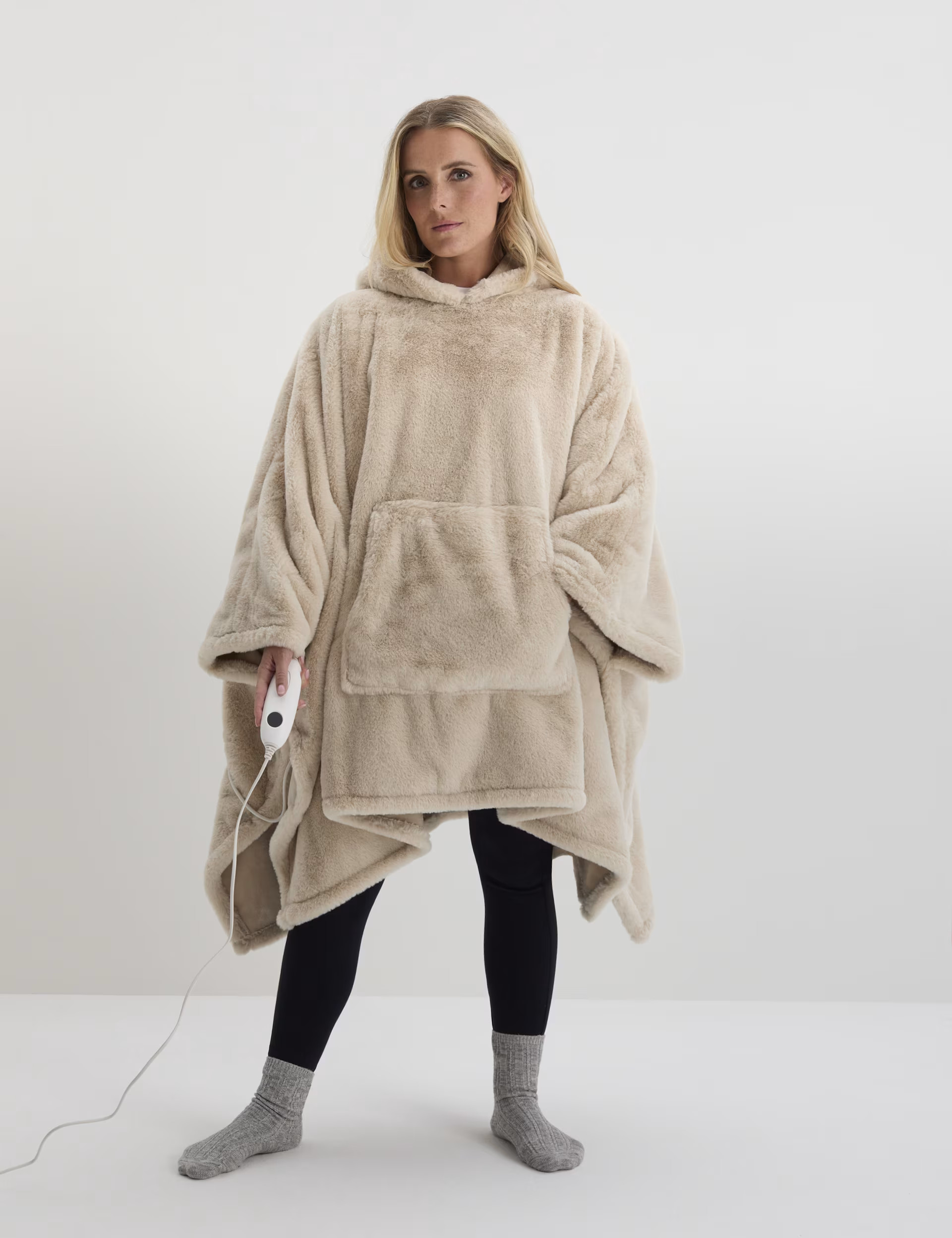 Supersoft Faux Fur Electric Hooded Blanket | Marks & Spencer (UK)
