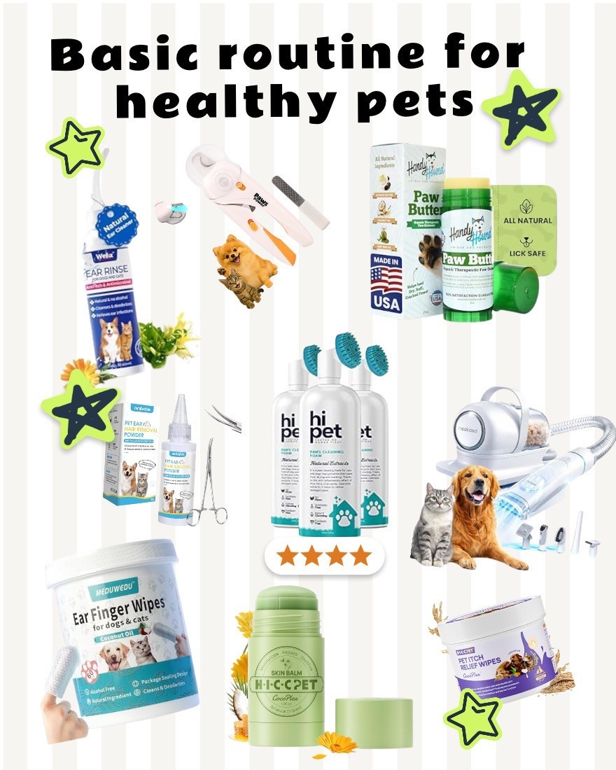 🦴🐶 Rutina básica para el cuidado de las patitas y orejitas de mis peludos

Si eres mamá de mascotas sabes que las patas, las uñas y los oídos necesitan cuidado constante 🐾✨
Estos son los productos que uso para limpiar patitas, cortar uñas, aliviar alergias, limpiar oídos y prevenir ácaros.
Todo fácil, seguro y desde casa.
👉 Míralos todos en mi perfil de Amazon

#LTKdayinmylife