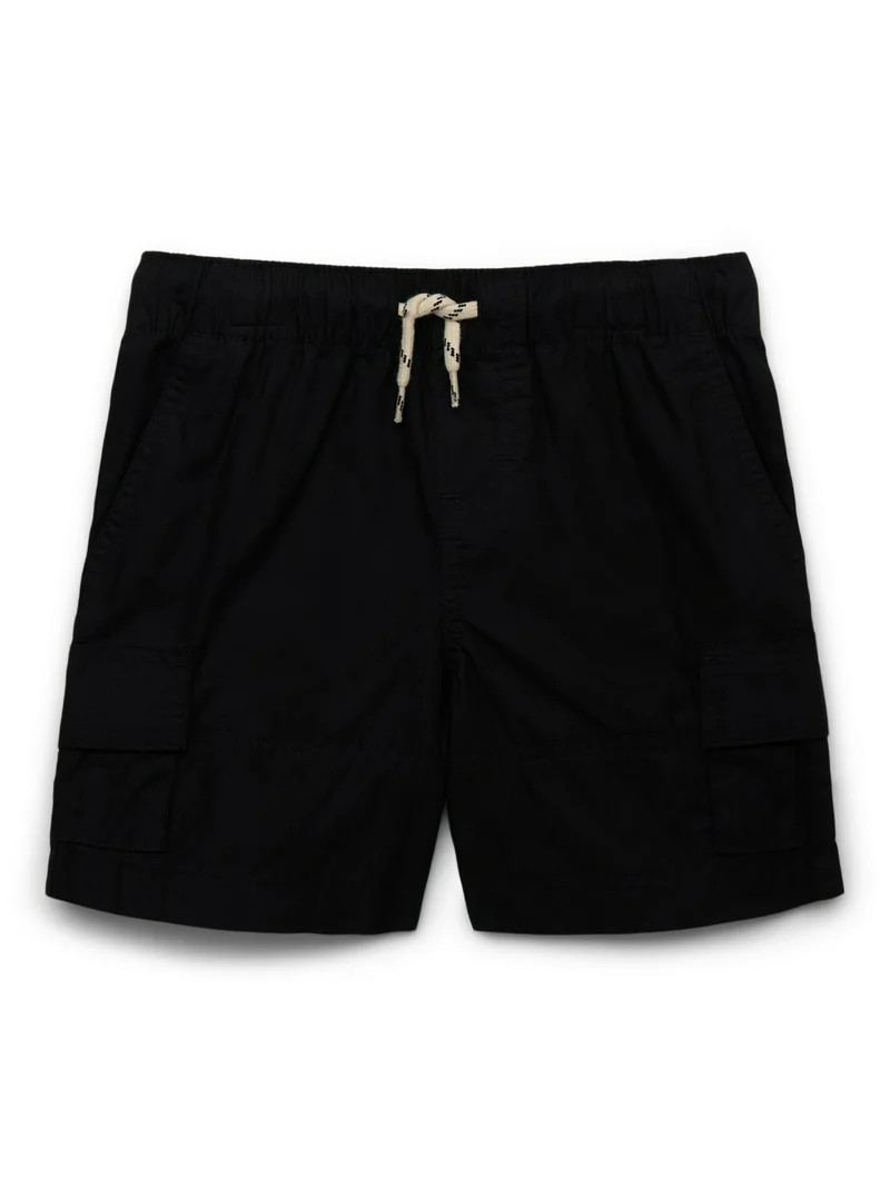Wonder Nation Boys Soft Cargo Shorts, Sizes XS-XXL and Husky - Walmart.com | Walmart (US)