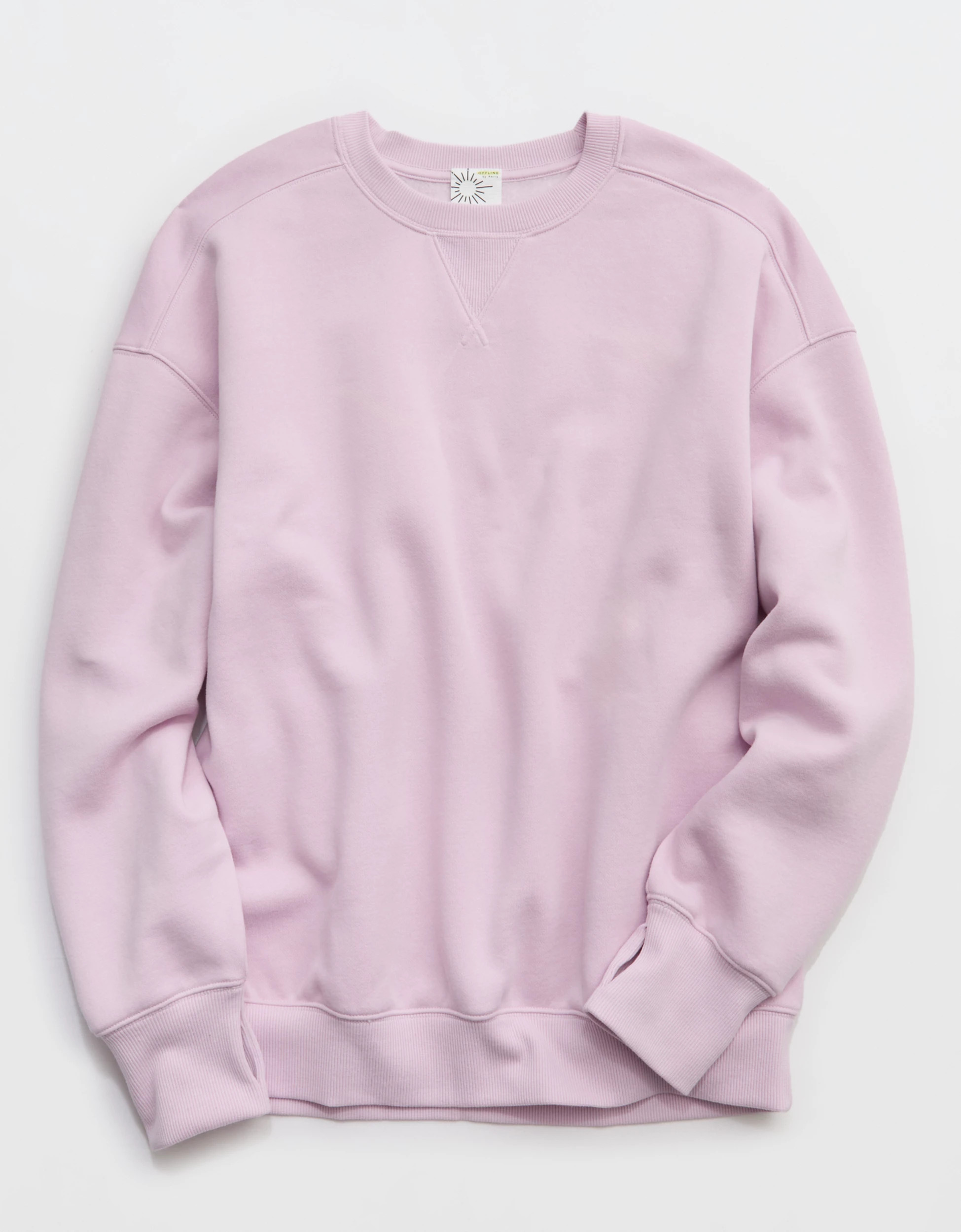 OFFLINE By Aerie Cloud Fleece Oversized Crewneck | Aerie