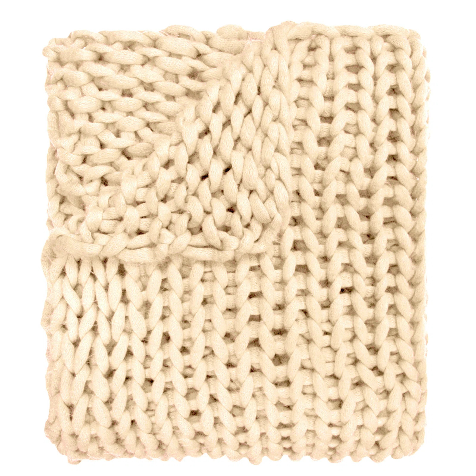 Chunkier Chunky Knit Throw Blanket | Wayfair North America