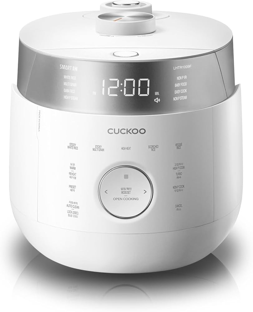 CUCKOO CRP-LHTR0609FW 6-Cup (Uncooked) / 12-Cup (Cooked) Induction Heating Twin Pressure Rice Coo... | Amazon (US)
