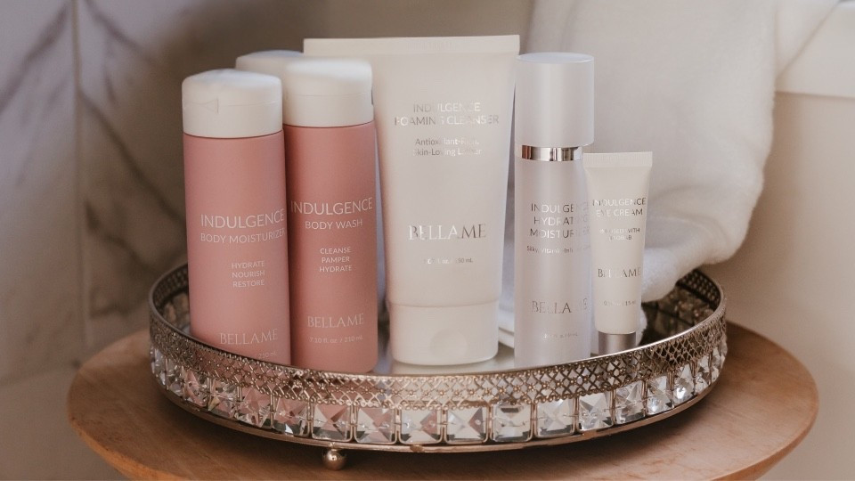 Self care just got elevated 🤍 The BELLAME Indulgence Collection is your full glow routine in one  cleanse, hydrate, firm & brighten with $18 in savings. Skin feels pampered, smooth, and visibly radiant from head to toe ✨ #LTKbeauty 

#LTKmomlife #LTKdayinmylife