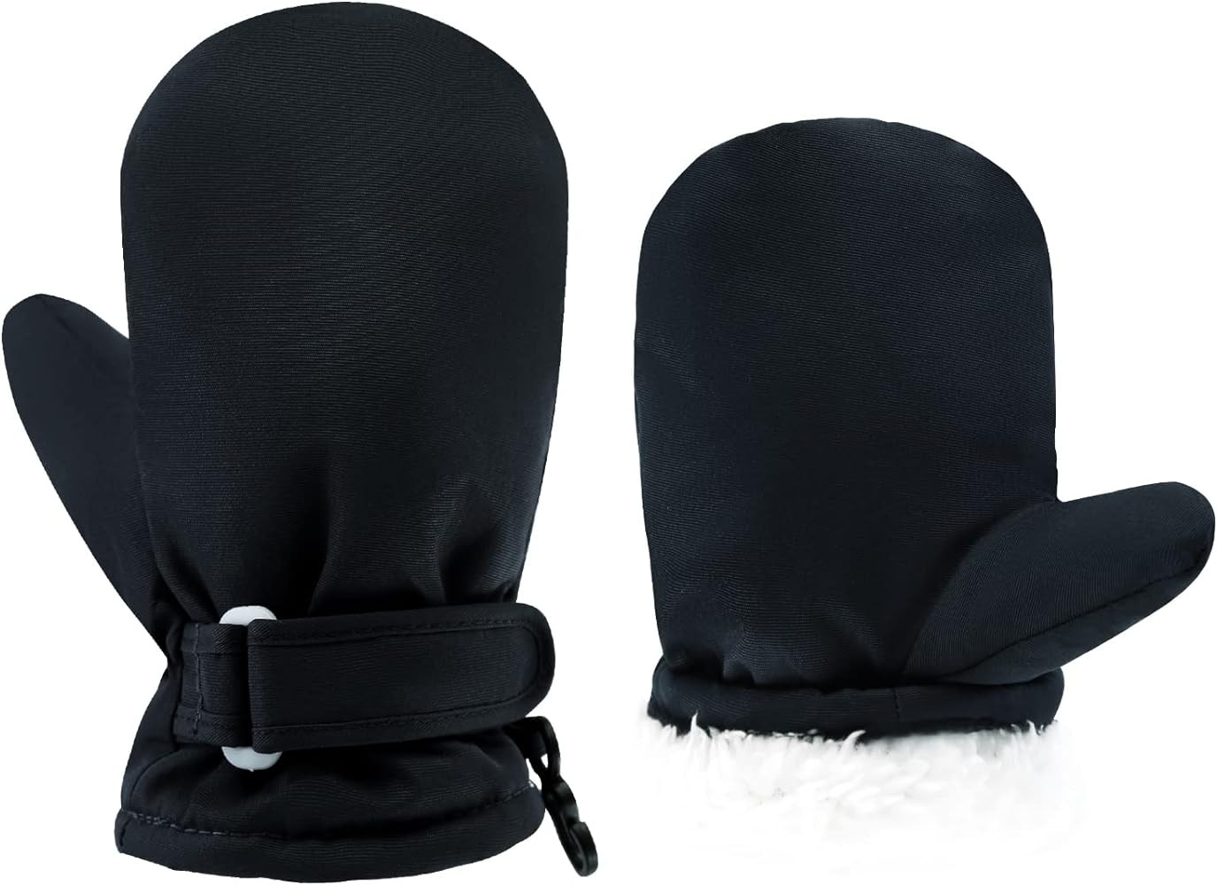 BAVST Toddler Waterproof Mittens Fleece Lined Baby Boys Girls Winter Warm Glove Kids Snow Infant ... | Amazon (US)