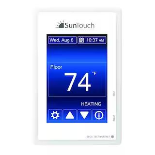 SunStat Command Programmable Radiant Floor Heating Thermostat | The Home Depot
