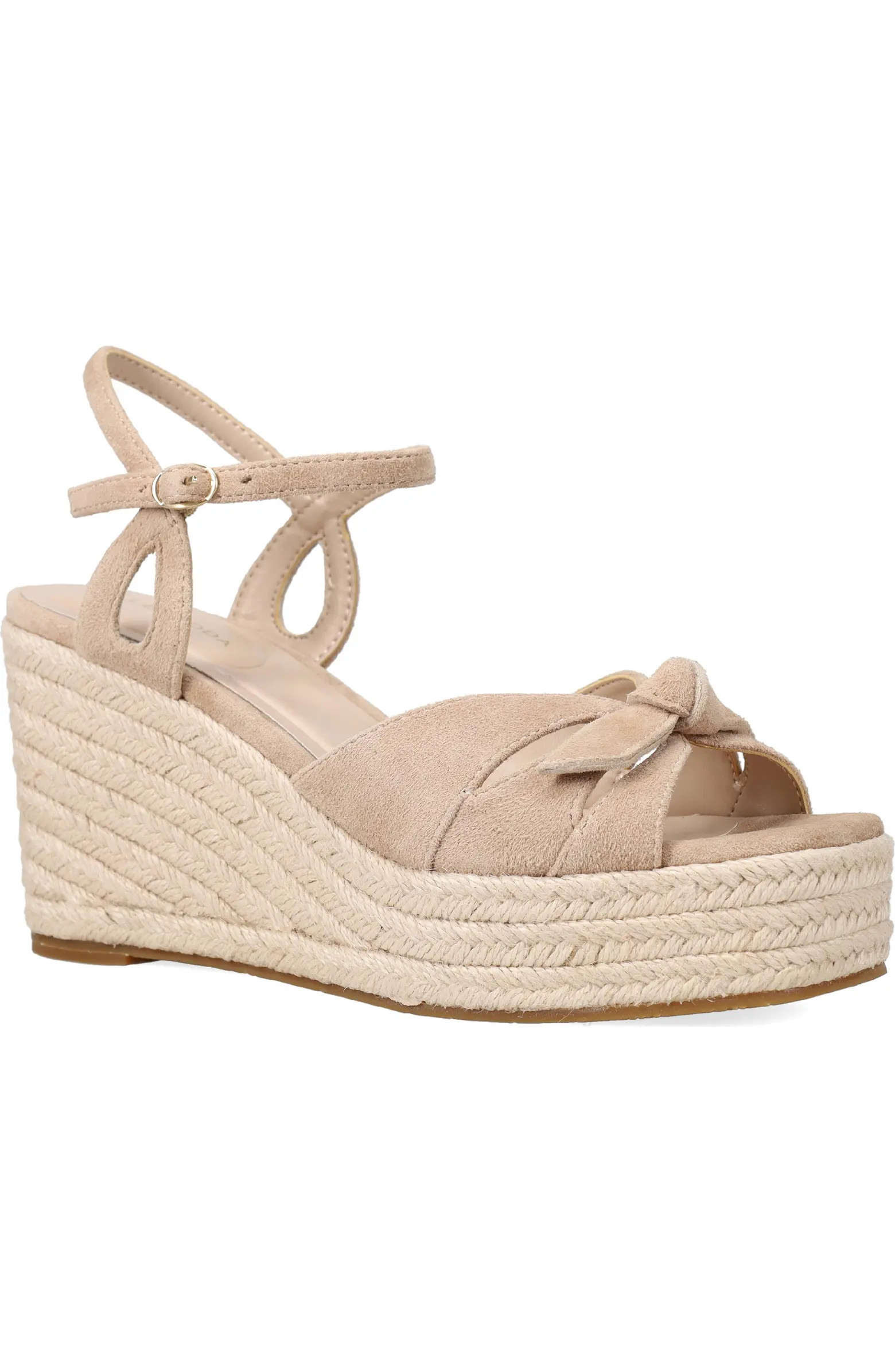 Elbie Espadrille Ankle Strap Platform Wedge Sandal (Women) | Nordstrom