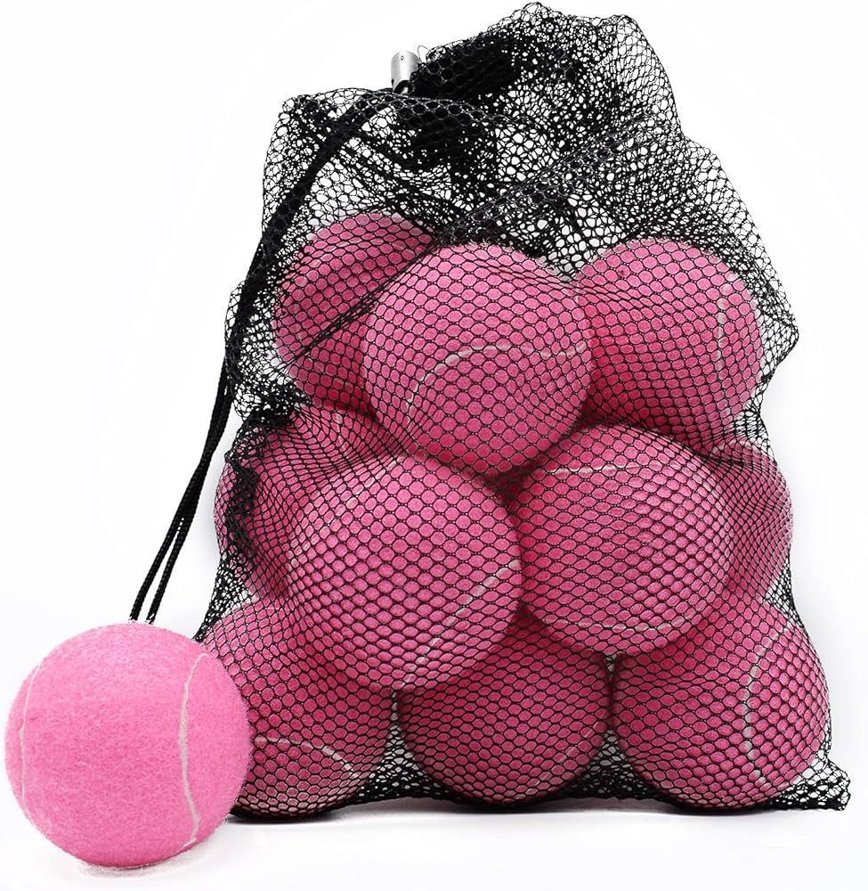 Magicorange Tennis Balls, 12 Pack Advanced Training Tennis Balls Practice Balls, Pet Dog Playing ... | Amazon (US)