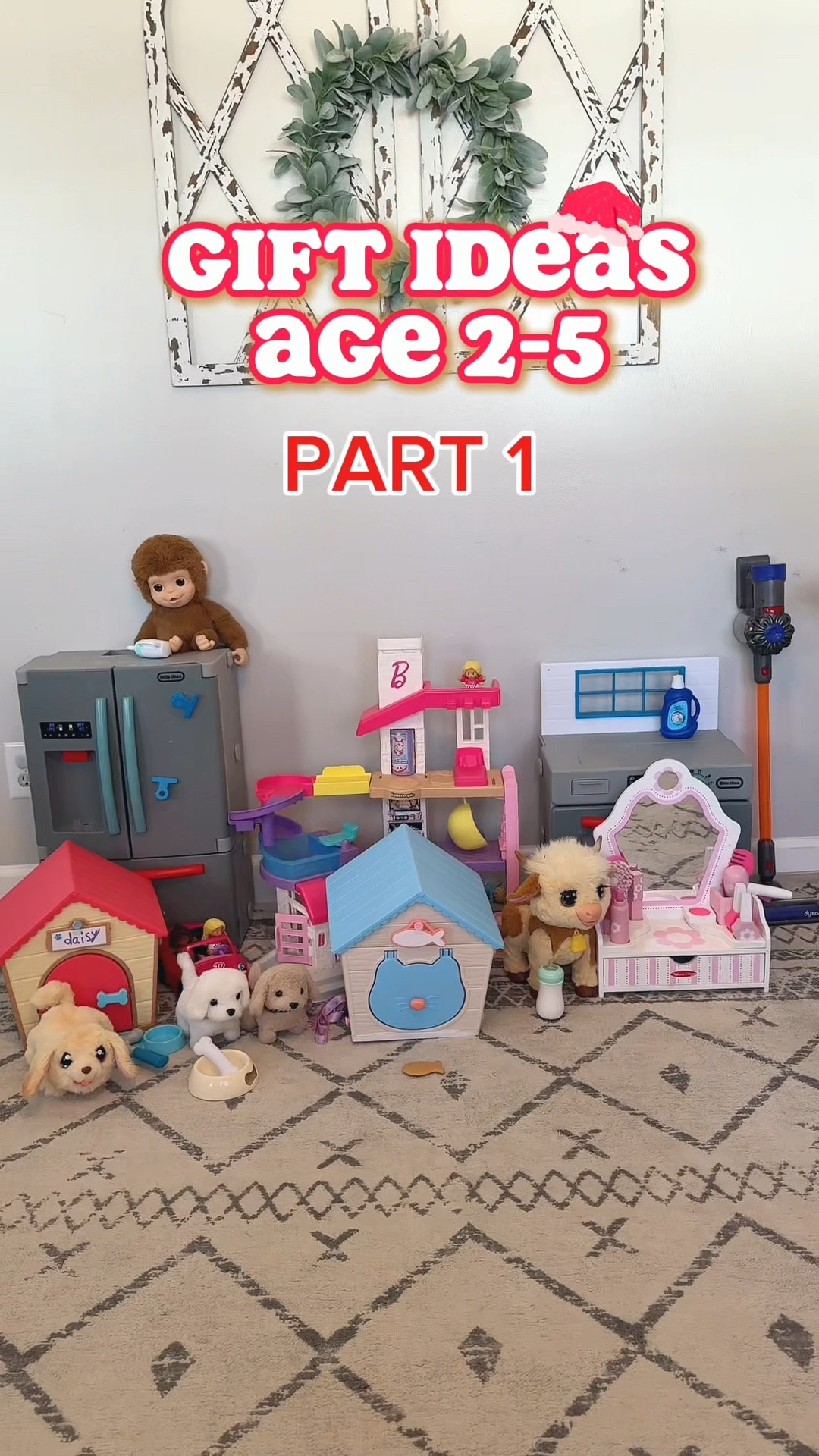 🎄✨ Christmas Gift Ideas for Toddlers  ✨ Everything is linked in my LTK so you can shop quickly before things sell out! These are toys my toddler actually plays with every single day. Christmas gift ideas for 4 year olds. 🎅🏼💛 toy brands: little tykes toys, little live pets,and Furreal. 


#ToddlerGiftIdeas #ChristmasGifts2025 #christmasgiftforkids #melissaanddoug #stockingstuffersforkids 

#LTKGiftGuide #LTKHoliday #LTKKids