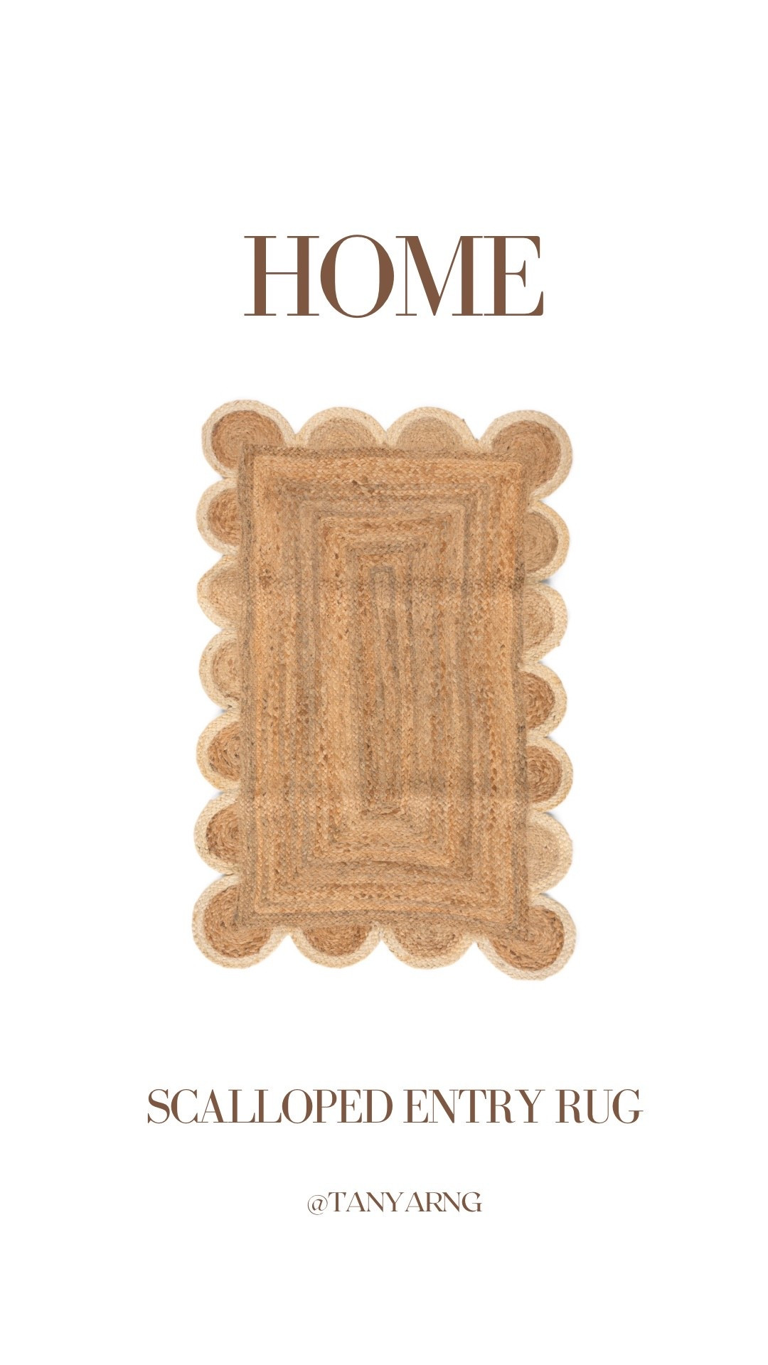 Scalloped entry rug | tjmaxx 

#LTKHoliday #LTKHome #LTKdayinmylife
