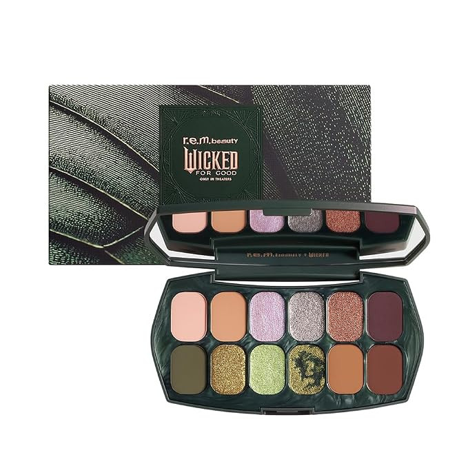 r.e.m. beauty by Ariana Grande Wicked: For Good | Ozian Forest Eyeshadow Palette | Highly Pigment... | Amazon (US)