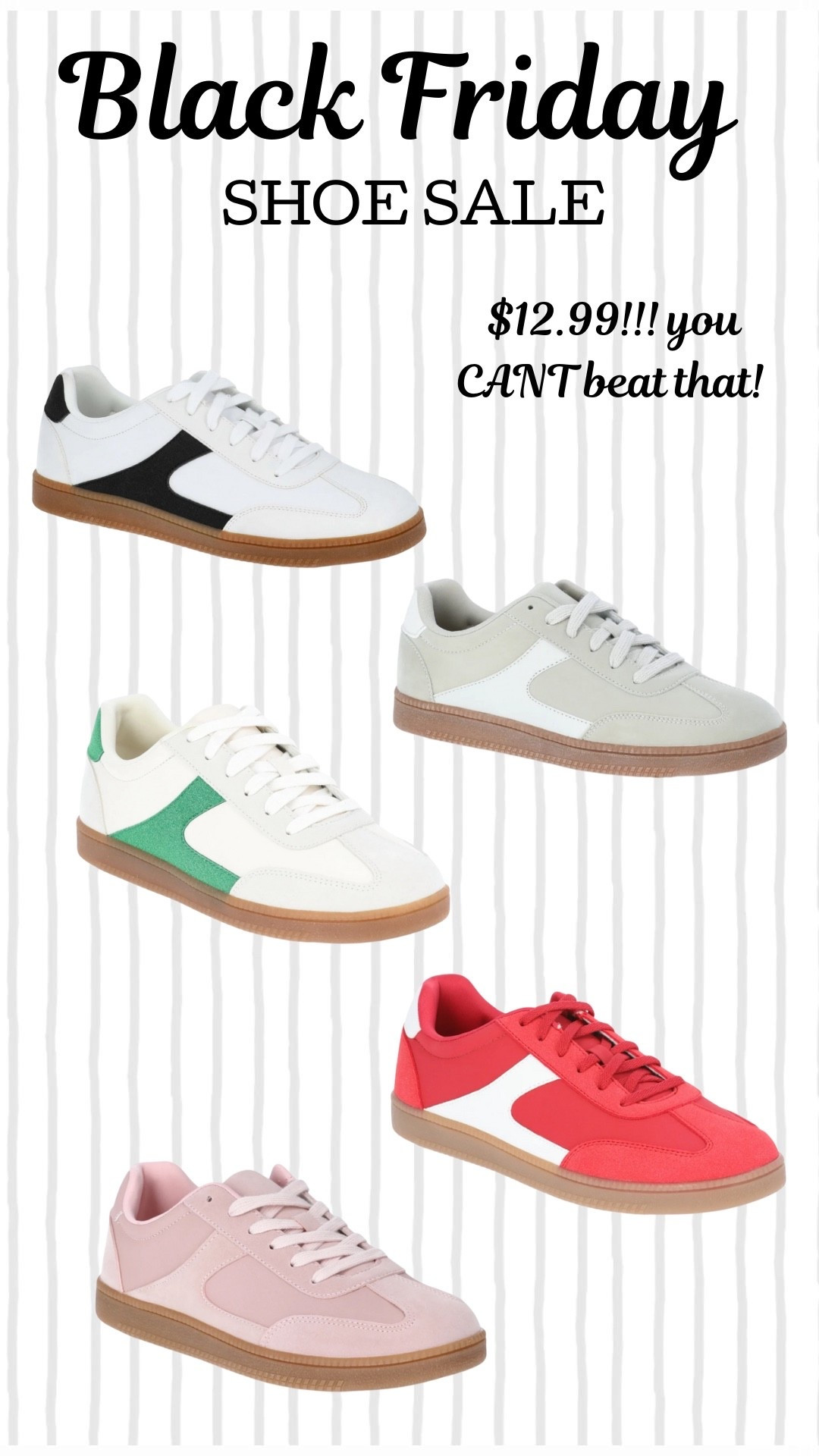 some of my FAV sneakers from Walmart on on sale rn!!!! DONT MISS IT! 🤩

#LTKCyberWeek #LTKGiftGuide #LTKFindsUnder50