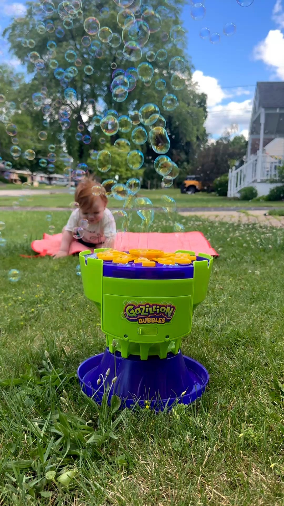 Looking for an easy way to keep the kids entertained outside?! 🫧

This has become one of our go-to activities and keeps everyone happy/occupied for SO much longer. Whether you’re planning summer playdates, a BBQ, or just an afternoon in the yard, this is one of those finds that’s worth grabbing imo!

Linked it in my bio if you wanna shop ☀️ Or comment “BUBBLES” and I’ll send you over a direct link! 

#outdooractivities #amazonfinds #summeractivities #momlife #kidactivities

#LTKmomlife #LTKKids #LTKBaby