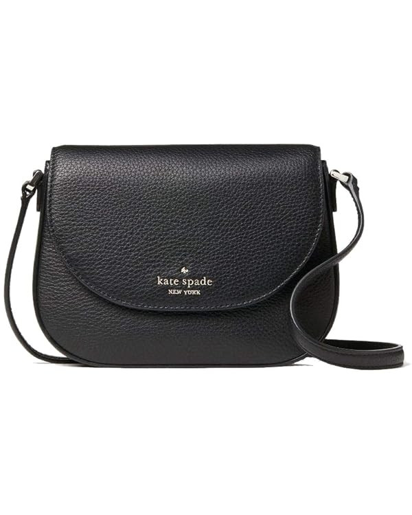 Kate Spade New York Leather Leila Mini Flap Crossbody Shoulder Bag | Amazon (US)