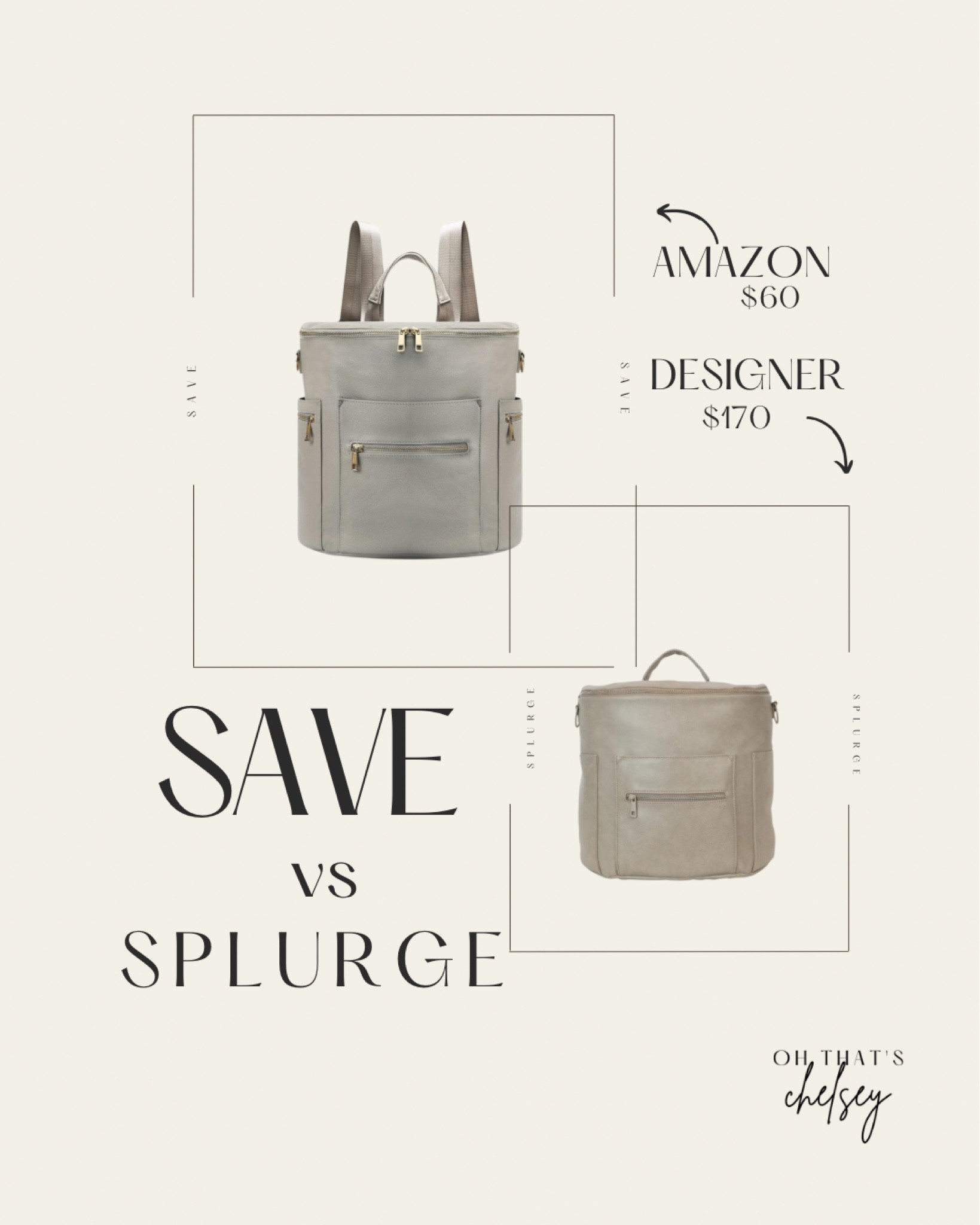 I originally purchased this bag and loved it so much that I eventually decided to upgrade to the name-brand Fawn bag. To my surprise, I ended up liking this one better! It has held up beautifully over time, and I love that it comes in multiple color options. If you’re searching for a stylish, durable, and budget-friendly alternative, this bag is the clear winner. It’s perfect for busy moms, whether you’re on the farm, running errands, or tackling everyday adventures.

Fancy Farmer // Oh that's Chelsey // Fawn bag alternative // fancy farmer finds  // durable everyday diaper bag // best bag for moms // save vs splurge // baby registry // Amazon finds // versatile mom bags // farm mom // bag review 

#LTKBump #LTKItBag #LTKBaby