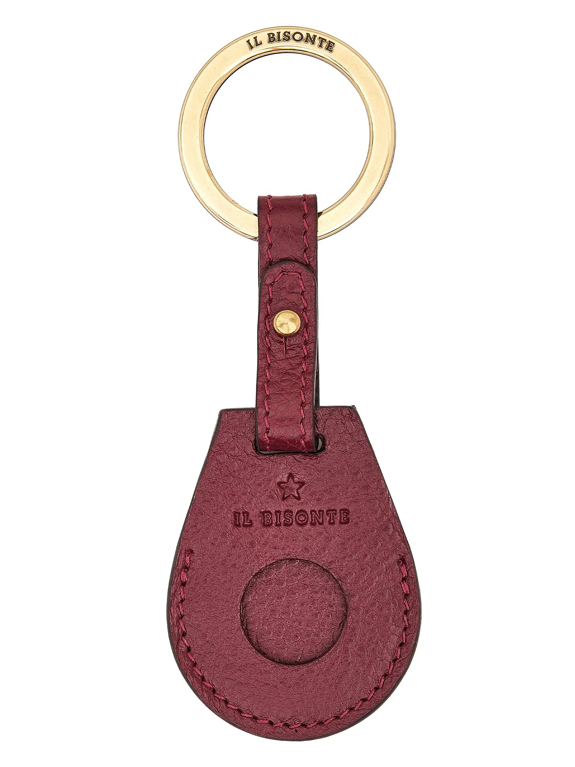 Nina AirTag Leather Keyring | Saks Fifth Avenue