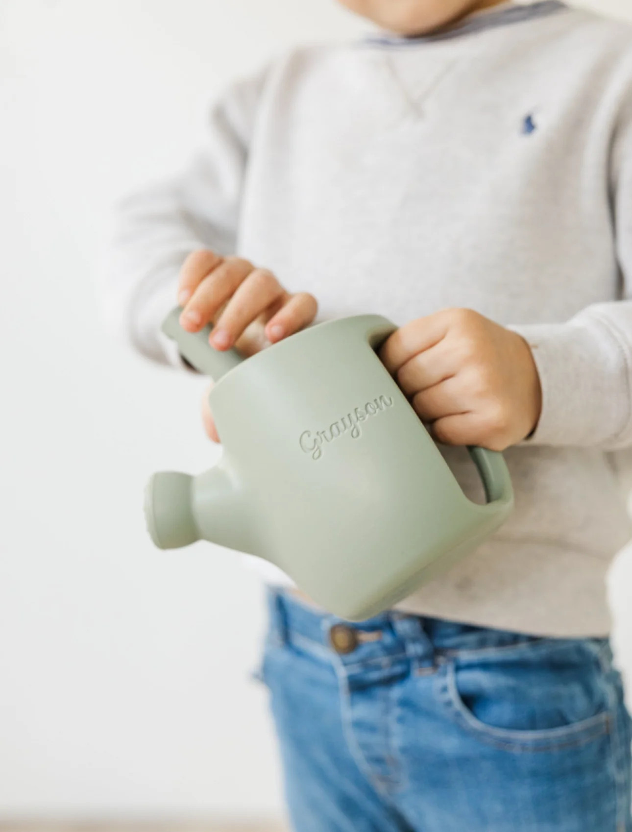 Personalized Silicone Gardering Can and Rake Toy | Craft in by Raquel