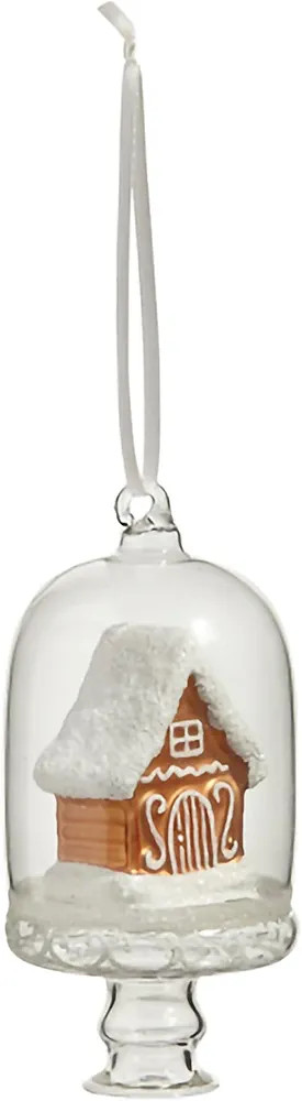 Raz Imports Gingerbread House in Cloche Hanging Ornament, 4.5-inch Height, Christmas Holiday Deco... | Amazon (US)