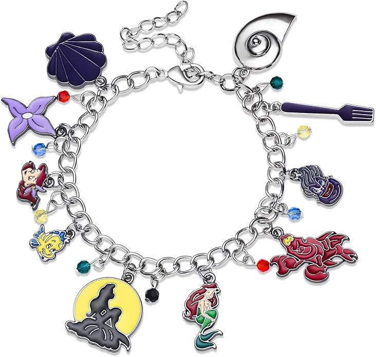 Ariel Mermaid Bracelet Little Mermaid Gift Ariel Bracelet for Women Little Mermaid Bracelet Merma... | Amazon (US)