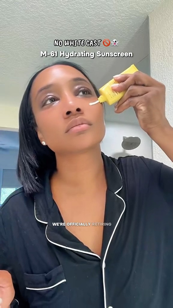 Stop letting your sunscreen ghost you with a white cast. Ye If you're tired of that heavy, chalky look but still want 24-hour hydration and protection this is for you.

Don't forget your neck and 4y Secure the glow and ditch the cast. Tap the link to
grab yours!

#nowhitecast
#SunscreenReview
#blackgirlsunscreen
#M61
#sunscreenrecommendation

#LTKmorningroutine #LTKOver40 #LTKBeauty