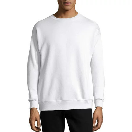 Hanes Men s and Big Men s Ecosmart Fleece Sweatshirt up to Size 5XL | Walmart (US)