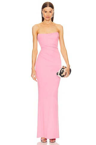 Michael Costello x REVOLVE Briggs Gown in Pink from Revolve.com | Revolve Clothing (Global)