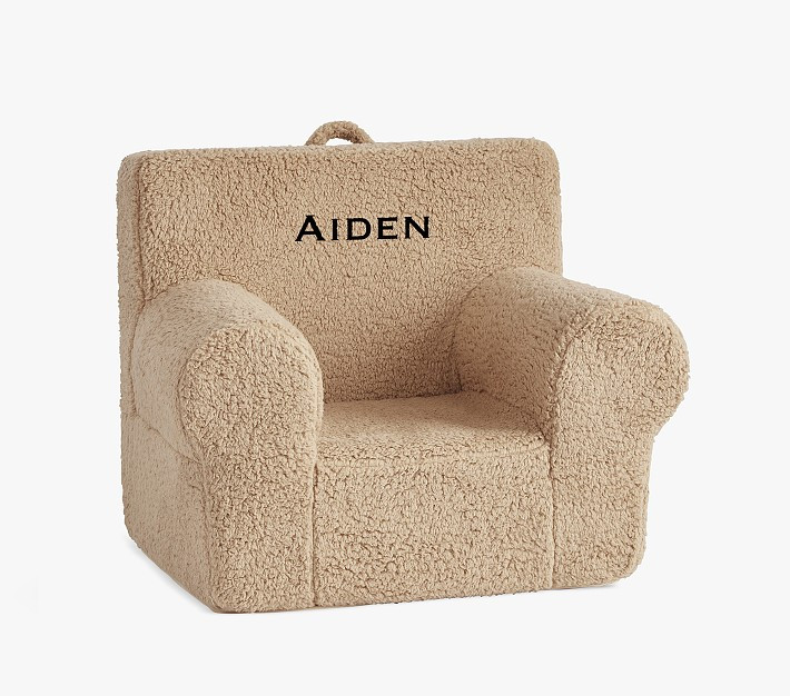Kids Anywhere Chair®, Cozy Oatmeal Sherpa | Pottery Barn Kids