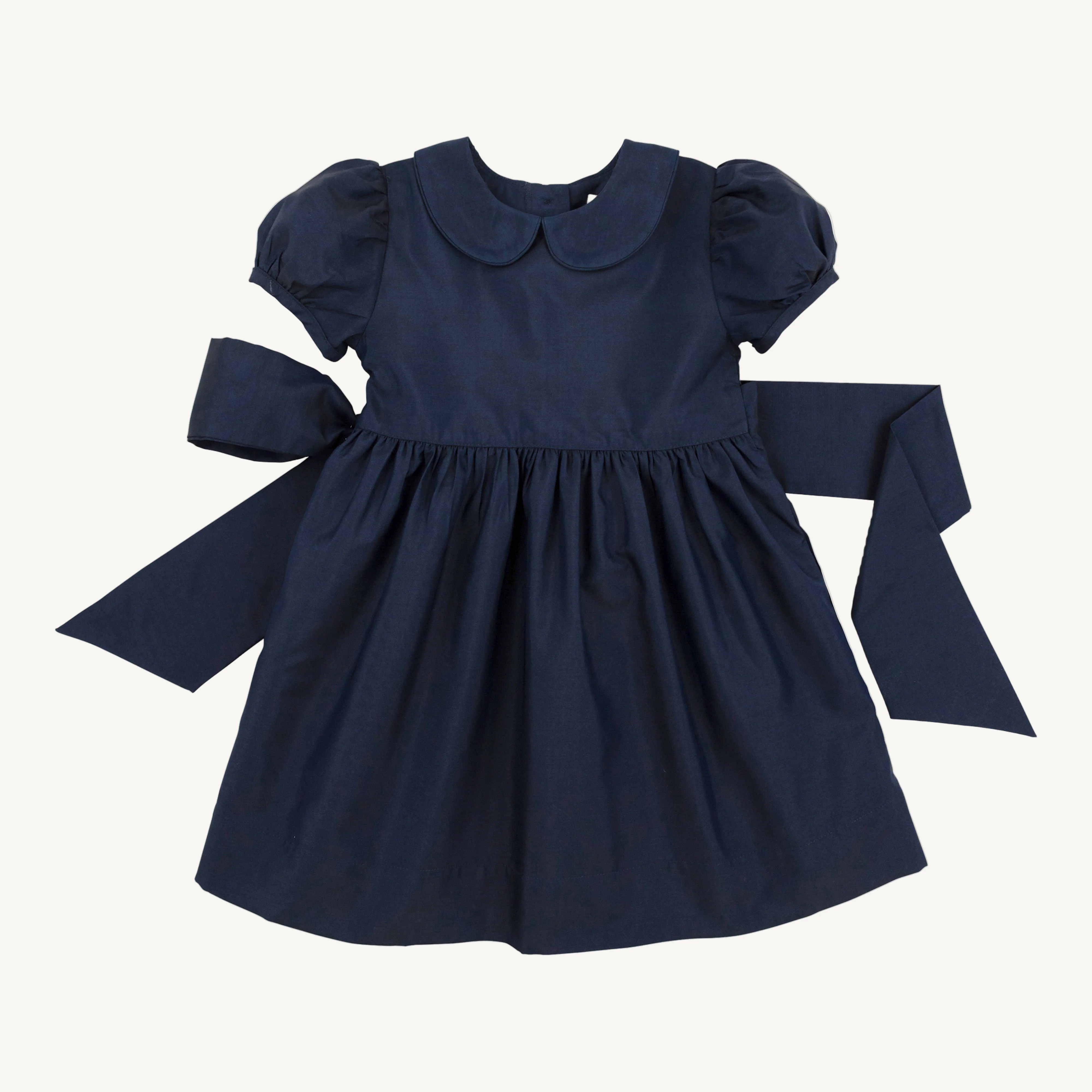 Grandccasion™ Cindy Lou Sash Dress - Nantucket Navy | The Beaufort Bonnet Company