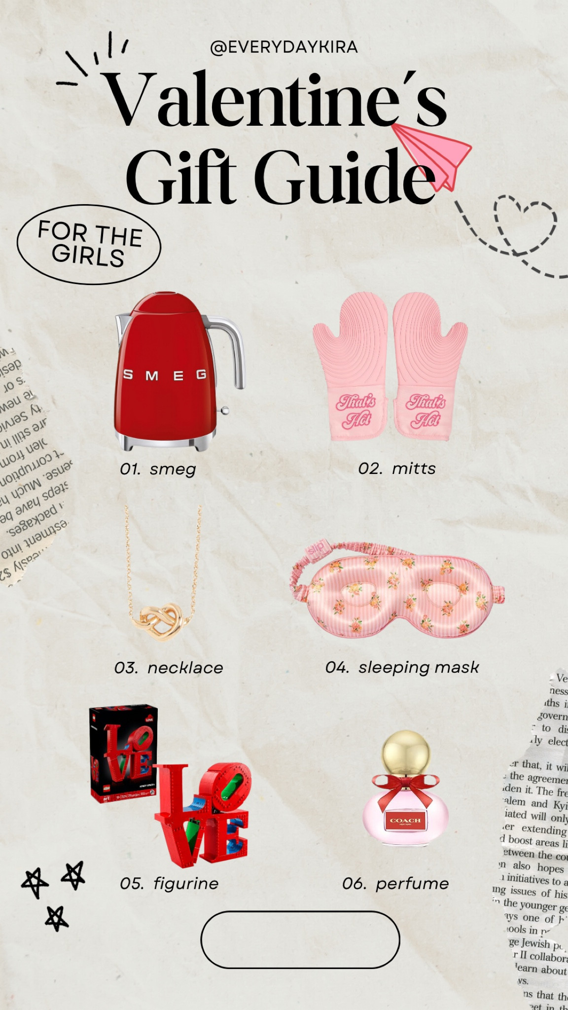 Valentines Day Gift Guide: for the ladies 💓

